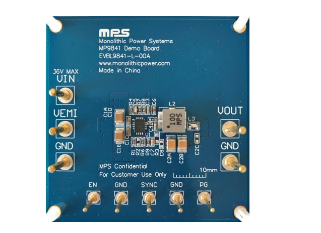 Monolithic Power Systems (MPS) EVBL9841-L-00A Evaluation Board
